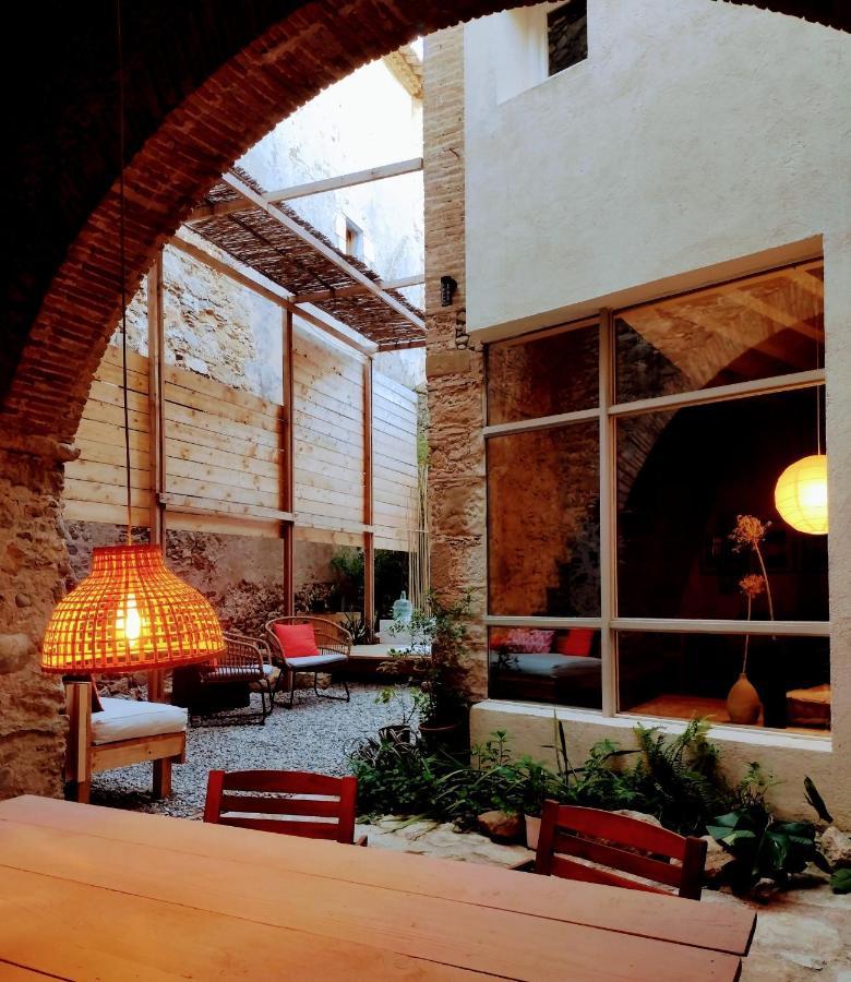 Can Tando Restored Catalan Old Barn To Enjoy Peaceful Rural Simplicity Sant Jordi Desvalls Exterior photo